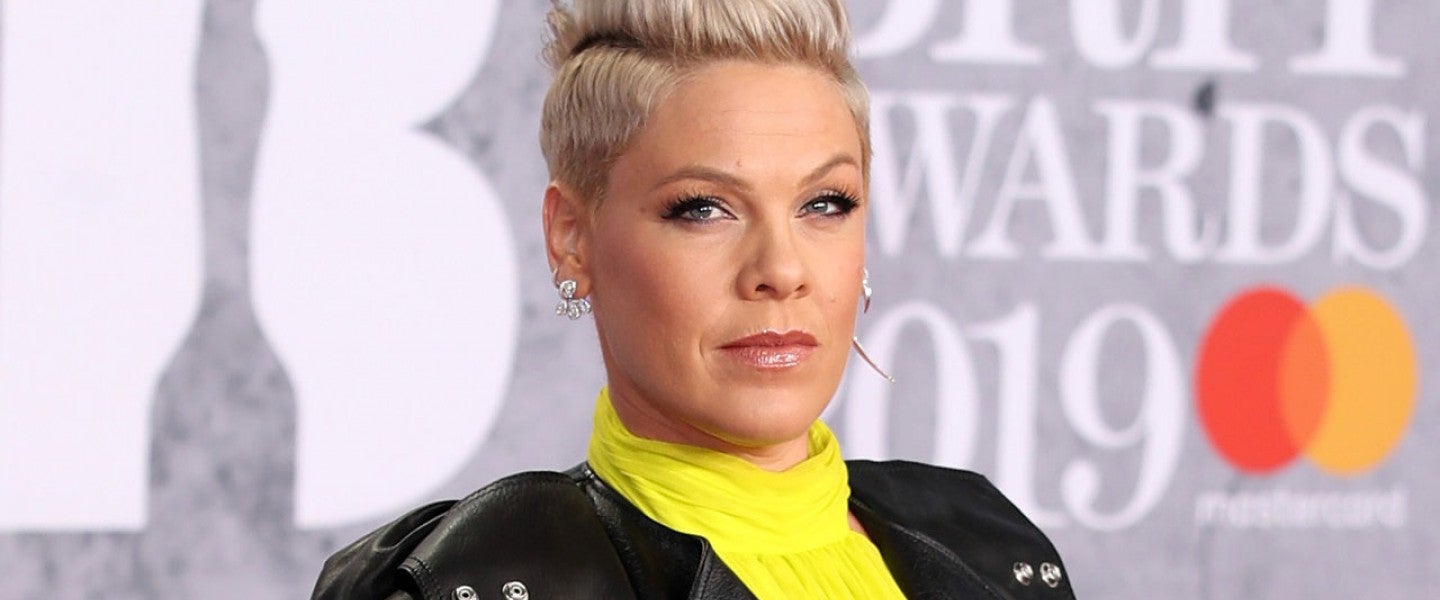 Pink at 2019 Brit Awards