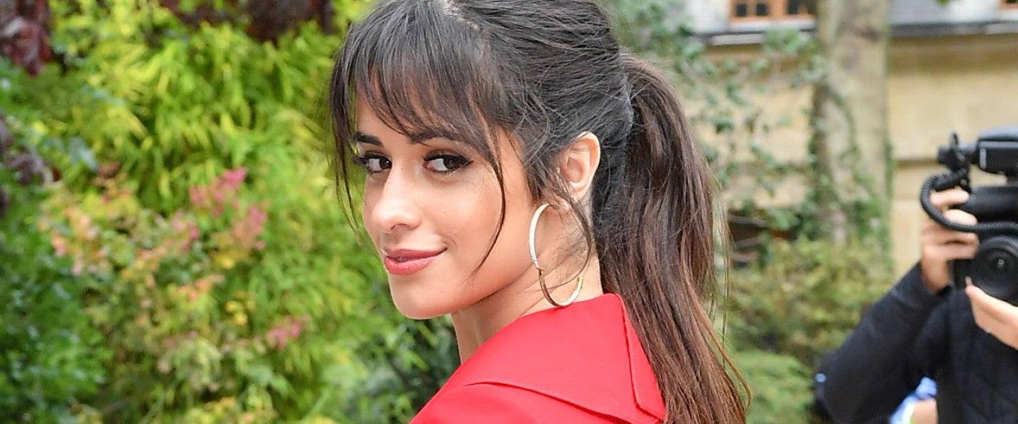 camila cabello during paris fashion week