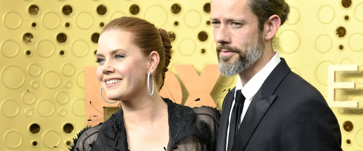 amy adams and husband at 2019 emmys