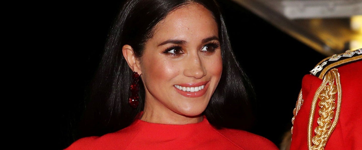 Meghan Markle at the Mountbatten Music Festival at Royal Albert Hall in london