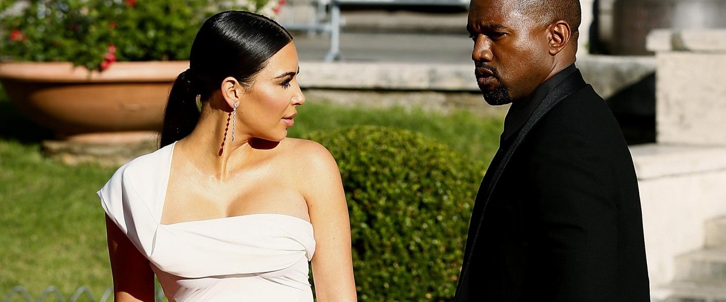 Kim kardashian outlet bridesmaid dresses kanye