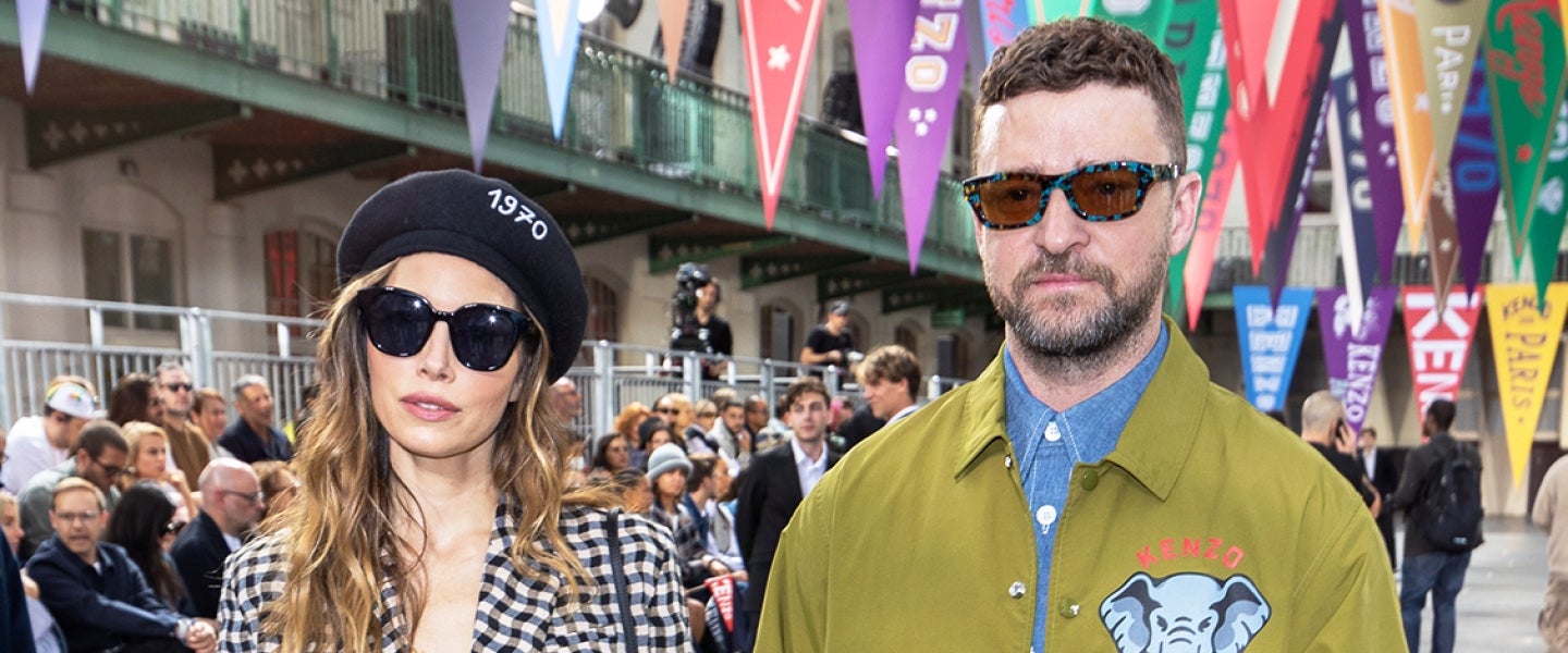Justin Timberlake Sits Front Row with Jessica Biel After Attack Outside of Louis  Vuitton Show, Fashion, Jessica Biel, Justin Timberlake