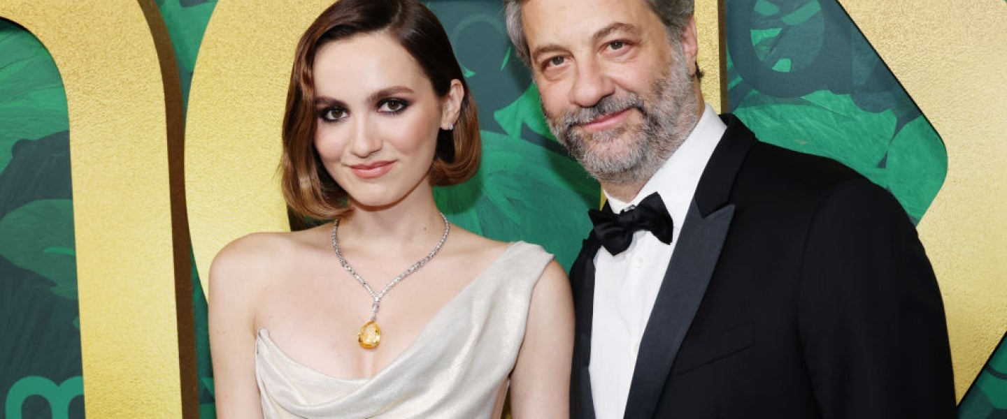 Judd Apatow and Leslie Mann's daughter Iris attends prom in pink