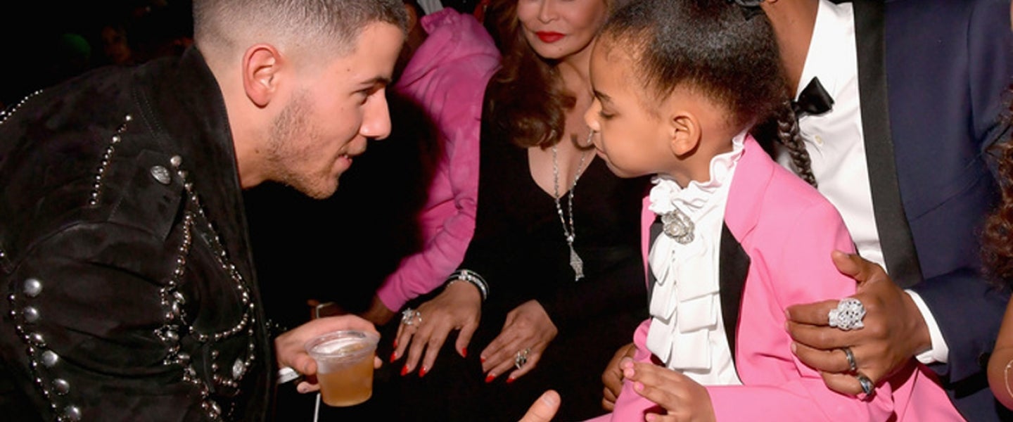 Blue Ivy Joins Dad Jay-Z Courtside for Adorable Father-Daughter Date