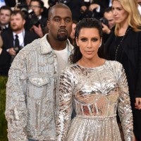 Kim Kardashian and Kanye West