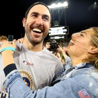 Kate Upton and Justin Verlander at World Series