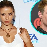 Melissa Schuman and Nick Carter (Inset)