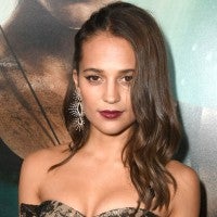 Alicia Vikander Tomb Raider Premiere