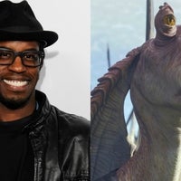 Ahmed Best and Jar Jar Binks