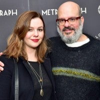 Amber Tamblyn and David Cross