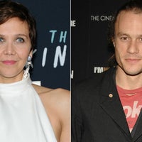 Maggie Gyllenhaal and Heath Ledger