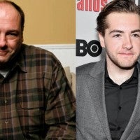 James Gandolfini and his son