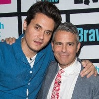 John Mayer and Andy Cohen