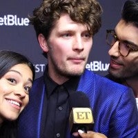 Gina Rodriguez, Justin Baldoni, Brett Dier