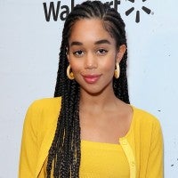 Laura Harrier in yellow cardigan 1280