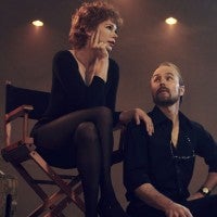 Michelle Williams and Sam Rockwell as Gwen Verdon and Bob Fosse