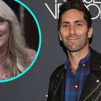 Nev Schulman and Dina Lohan (inset)