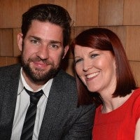 Kate Flannery and John Krasinski