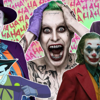 Joker, Jack Nicholson, Joaquin Phoenix, Jared Leto, Heath Ledger