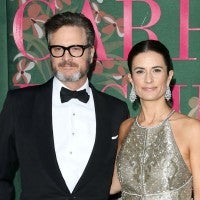 Colin Firth and Livia Giuggioli