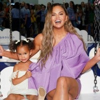 Luna and Chrissy Teigen in June 2019