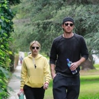 Emma Roberts and Garrett Hedlund in griffith park