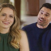 Bethany Joy Lenz and Brett Dalton Get Flirty in Hallmark's 'Just My Type' Romance: Watch the Clip! (Exclusive) 