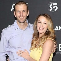 Doug Hehner and Jamie Otis attend the 2019 A+E Upfront at Jazz at Lincoln Center on March 27, 2019 in New York City.