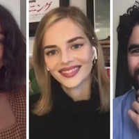 ‘Hollywood’ Stars Laura Harrier and Samara Weaving On Working with Darren Criss (Exclusive)