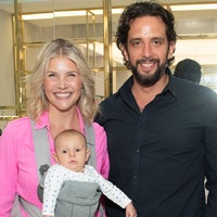 Nick Cordero and Amanda Kloots With Son Elvis