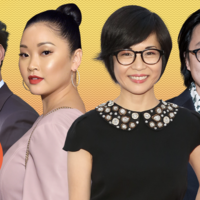 Jon M. Chu, Lana Condor, Keiko Agena and Jimmy O. Yang