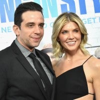 Nick Cordero and Amanda Kloots at the "Going In Style" New York Premiere