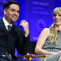 Mark Salling and Heather Morris