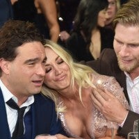 Johnny Galecki, Kaley Cuoco, Karl Cook