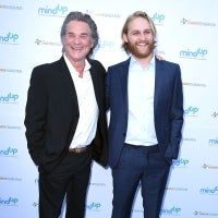 Wyatt Russell and Kurt Russell