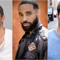 Michael Urie, Philemon Chambers and Luke Macfarlane Split