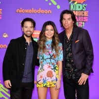 Nathan Kress, Miranda Cosgrove and Jerry Trainor KCA Awards 2021