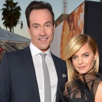 Chris Klein and Mena Suvari arrive at the "American Reunion" Los Angeles Premiere March 19, 2012 in Hollywood, California.