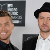 Lance Bass and Justin Timberlake