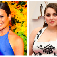 Lea Michele and Beanie Feldstein