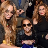 Beyonce, Blue Ivy, and Tina Knowles