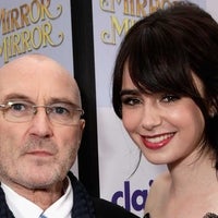 Phil and Lily Collins