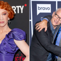 Kathy Griffin and Anderson Cooper and Andy Cohen