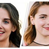 Alison Brie and Kiernan Shipka