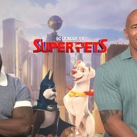 Dwayne Johnson and Kevin Hart Roast Each Other While Talking 'DC League of Super-Pets' (Exclusive)