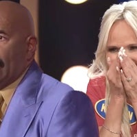 ‘Family Feud’: Steve Harvey Shocked by Kristin Chenoweth's NSFW Guess