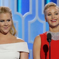 Amy Schumer and Jennifer Lawrence