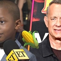 Viral 'Corn Kid' Shows Up to Tom Hanks' 'Pinocchio' Premiere But Doesn't Know Who He Is! (Exclusive)