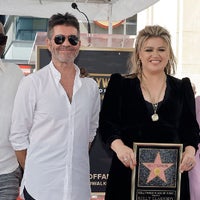 Randy Jackson, Simon Cowell, Kelly Clarkson and Paula Abdul