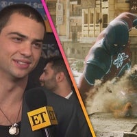 Noah Centineo Details Being Cut Out of 'Black Adam' Suit After Dislocating Shoulder (Exclusive)